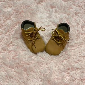 Wheat Timberland Baby Booties